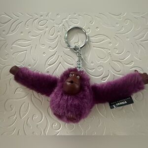 Kipling Medium Gorilla Monkey Keychain